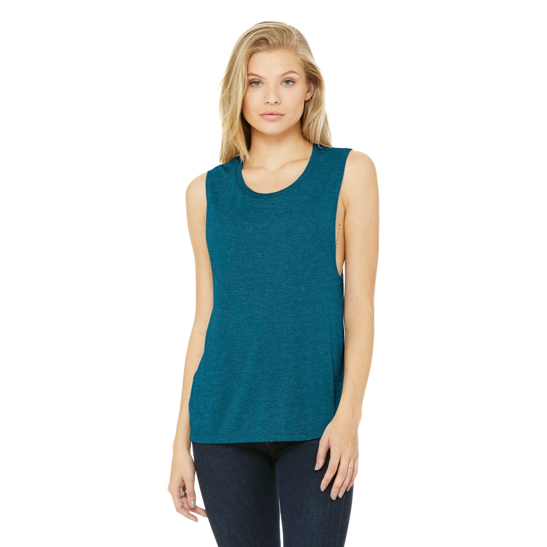 Bella + Canvas-BELLA+CANVAS ® Women's Flowy Scoop Muscle Tank. BC8803-MedTech-10